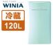 【WINIA韓國煒伲雅】韓系復古小冰箱-典雅白DSR-M12WH/薄荷綠DSR-M12GH